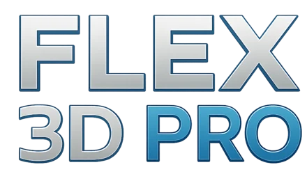 Logomarca de Flex 3D Pro · Bruno
